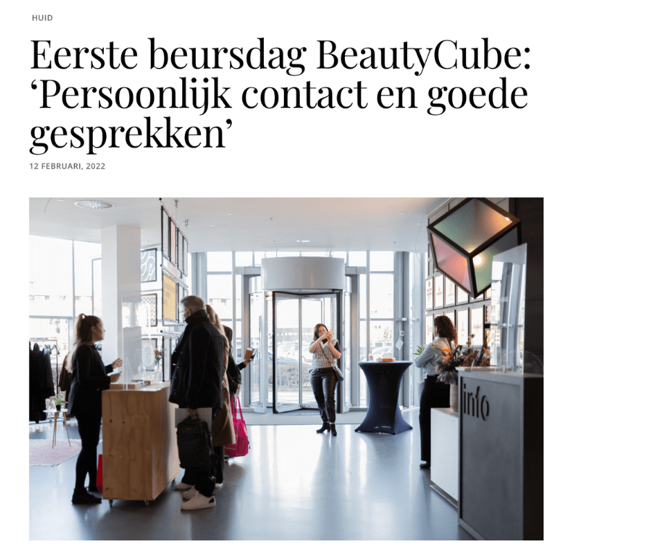 Samenvatting Beauty Cube Days dag 1 in de Beauty Professional