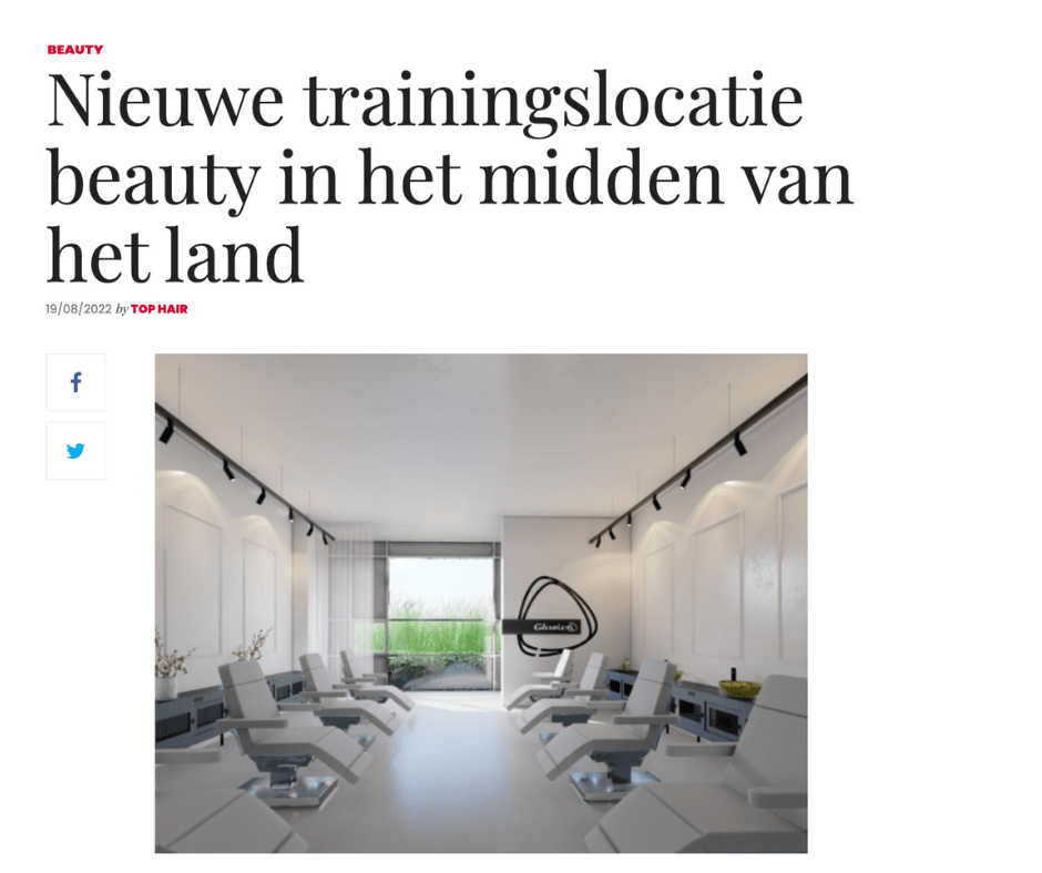 Opening Beauty Cube Training Center in de Top Hair