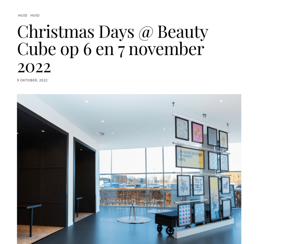 Christmas Days in de Beauty Professional